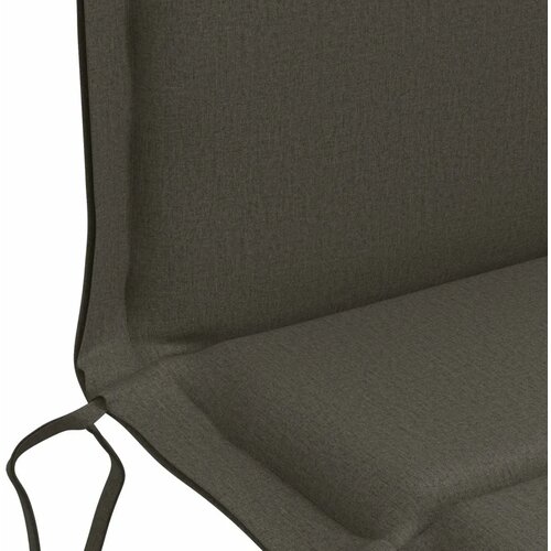  Jastučić za nisku stolicu GEMERT 4 kom. 100% poliester Antracit - Antracit (melange) 110 x 50 x 3 cm 4 Slike