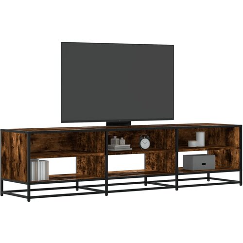 TV ormarić boja dimljenog hrasta 180x40x46 cm konstruirano drvo Cijene