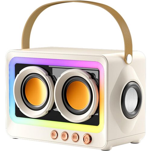 Generic bluetooth zvočnik prenosni retro zvočnik budilka, (21124622) Cene