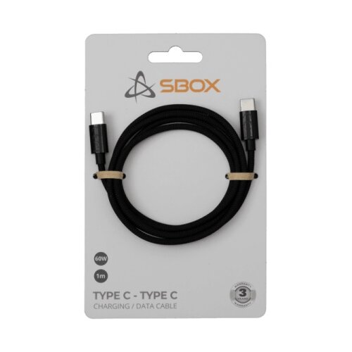 S Box Kabl Type C / Type C - 60 W Crni Slike