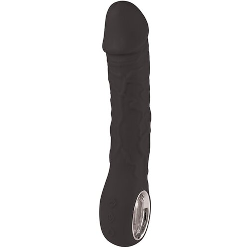  Silikonski Vibrator Prometheus Black Cene