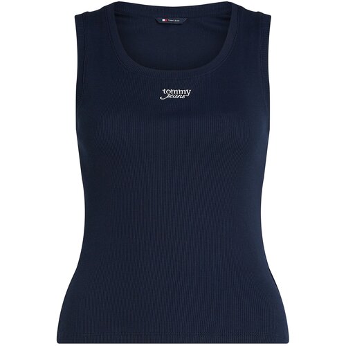 Tommy Jeans Top marine / bela Cene