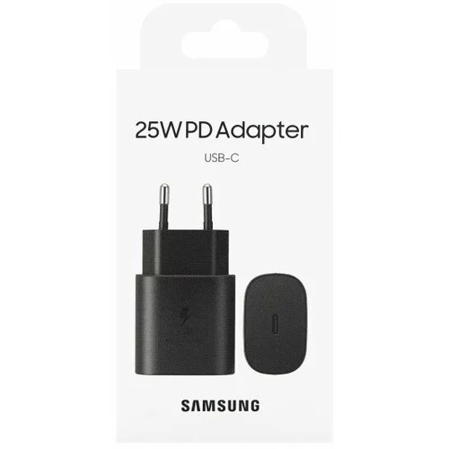  Hišni / zidni USB Type-C polnilec Samsung EP-TA800NBEGEU 25W - črni