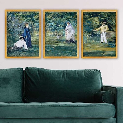 Wallity Set uramljenih slika 3AC_UN14535778, 3 Dela Cene