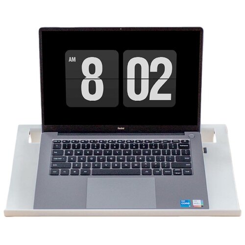 INF Ergonomsko Stojalo za Prenosnik z Dvojnimi Režami - Popravek Drže White, (5000284223) Cene