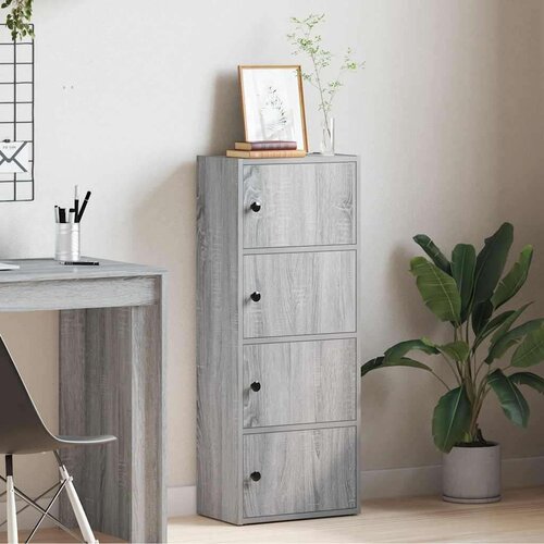 VidaXL Regal za knjige boja hrasta 40x24x102 cm konstruirano drvo Slike