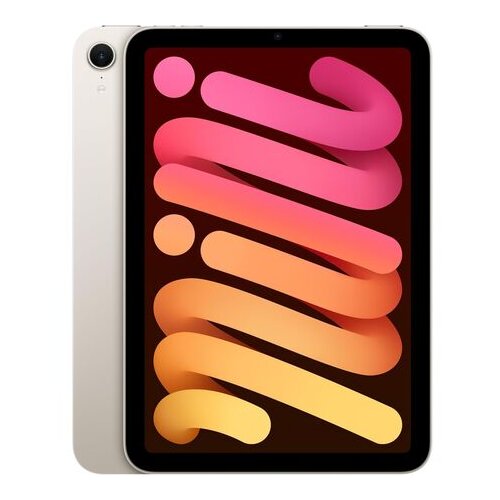 Apple ipad mini (A17 pro): intelligence, 8.3-inch liquid retina display, 128GB, wi-fi 6E, 12MP Front/12MP back camera, touch id, all-day battery life &mdash; starlight Cene
