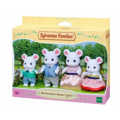 Family Sylvanian marshmallow mouse family ( EC5308 ) Cene