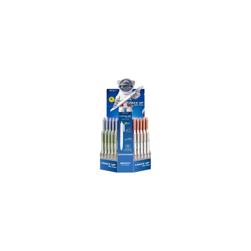 Writech GEL PEN 0,5 WRITECH W-0154 SPACE UP PASTEL DISP. 70/1 Cene