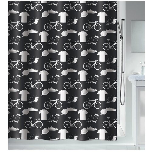 Spirella Zavesa za tuš 180x200 cm Patchwork – Cene