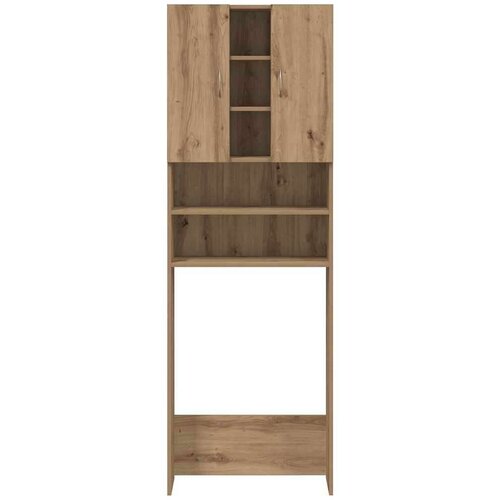 VidaXL Ormar za perilicu rublja Artisan hrast 64x25,5x190 cm Slike