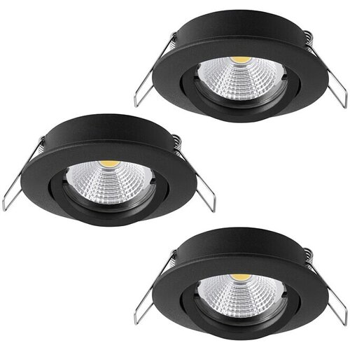 Eglo Set okruglih ugradbenih LED svjetiljki (14,4 W, Topla bijela) Slike