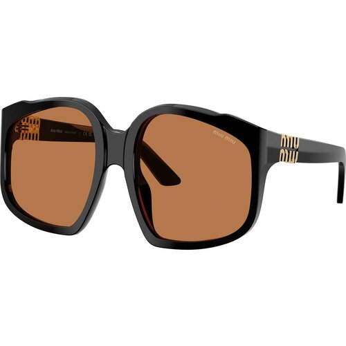 Miu Miu MUA07S 16K90Q ONE SIZE (59) Črna/Rjava Cene