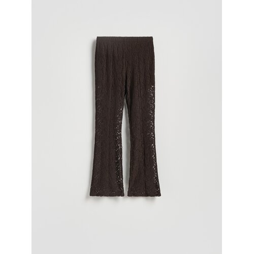 Reserved LADIES` TROUSERS - tamnosmeđe Cijene
