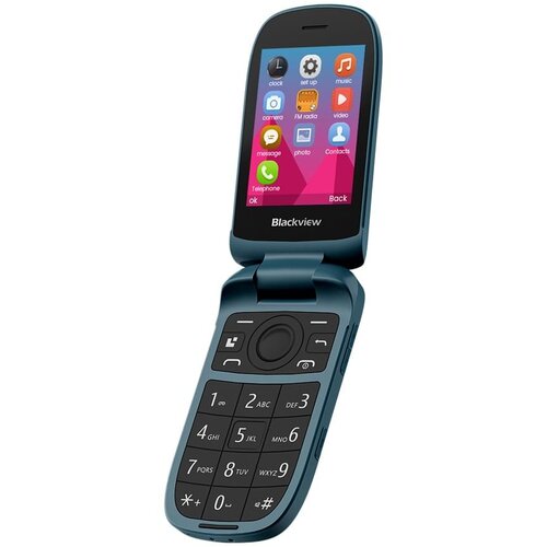 Blackview N2000 telefon plavi Slike