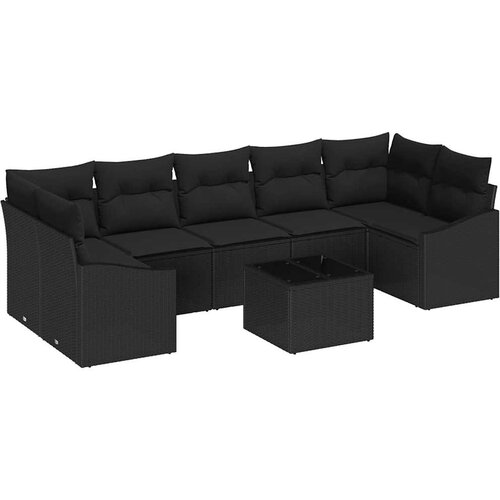  Set sofe s jastukom 55 x 55 x 37 cm poliratan Slike