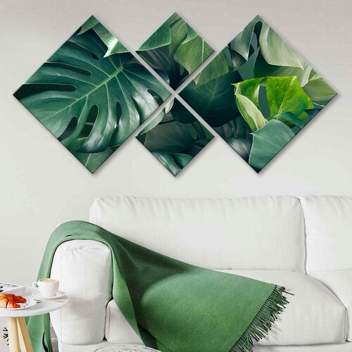 Wallity slika 4MDF2294549, 60x115 cm, 4 dela Cene