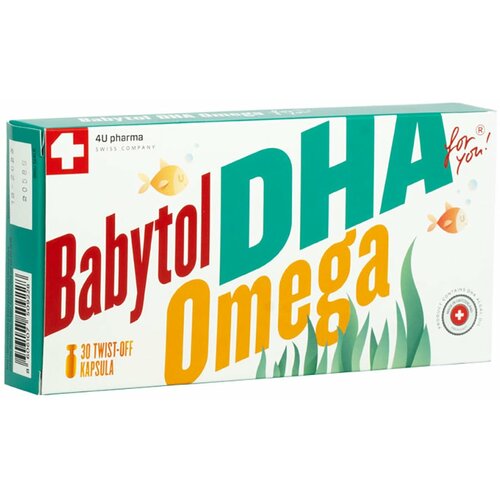 4 UP babytol DHA Omega twist off 30 kapsula Cene