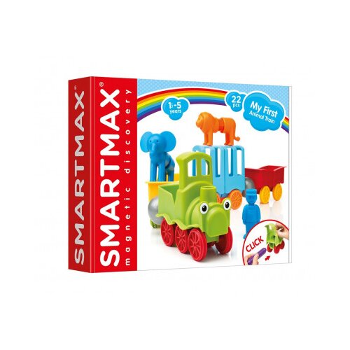 Smartgames Moj prvi magnetni konstruktor vlaka sa životinjama Cene