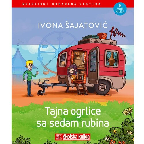 &amp;Scaron;kolska knjiga Tajna ogrlice sa sedam rubina, Ivona &amp;Scaron;ajatović Slike