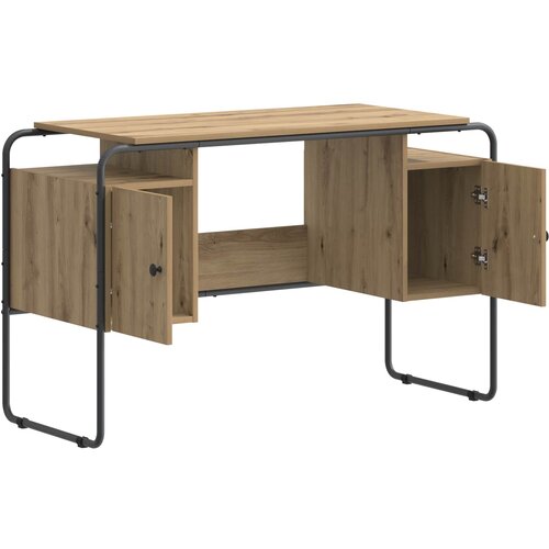  Stol s pohranom Hrast artisan 120 x 50,5 x 75,5 cm Slike