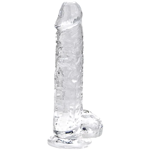 Loving Joy 2024 Dildo Loving Joy With Balls Clear 7''