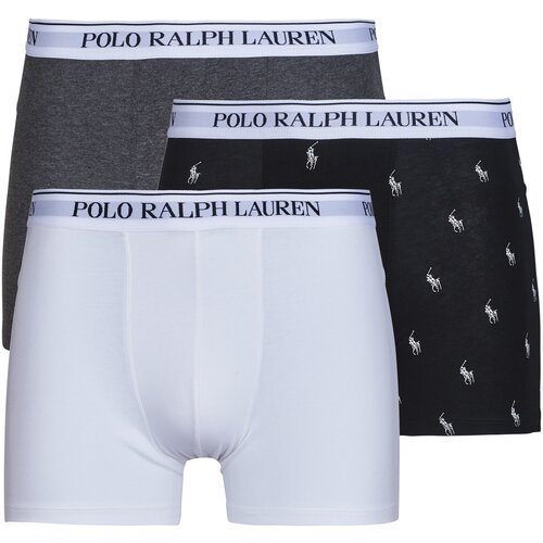 Polo Ralph Lauren Bokserice siva / tamo siva / crna / bijela Cijene
