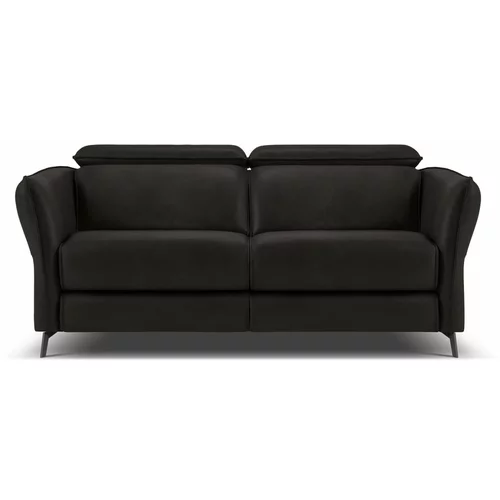 Windsor & Co Sofas Crna kožna sofa 103 cm Hubble –