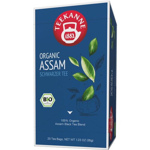 Teekanne Bio Organic Assam - 20 dvoprekatnih vrečk Cene