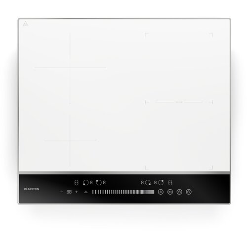 Klarstein DualTone Hybrid indukcijska ploča, Flex zona, LED zaslon, Kontrola s klizačima, 7200 W Slike