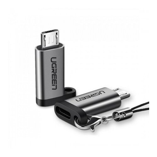 Ugreen Ženski adapter USB-C za moški mikro-USB, polnjenje in sinhronizacija, - siv, (21262107) Cene