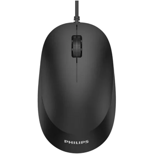 Philips SPK7207BL/00 Wired mouse Up to 1200 DPI Optical Sensor Ergonomic design USB 2.0 1.5 m