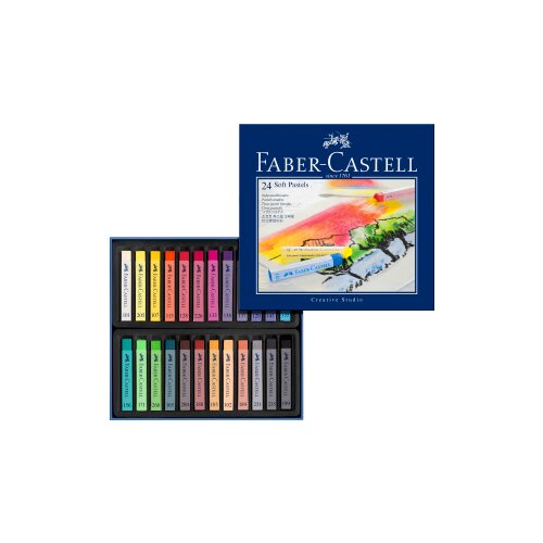  Suhi pasteli Gofa - set 24 barv (Faber Castell - Suhi pasteli) Cene