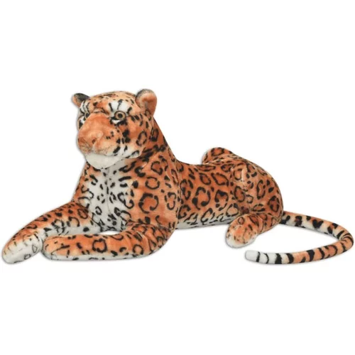  Plišasta Igrača Leopard Rjave Barve XXL