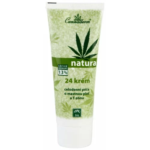 Cannaderm Natura Cream for Oily Skin dnevna in nočna krema za mastno kožo 75 g