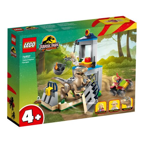Lego Jurassic World™ 76957 Pobeg velociraptorja Cene