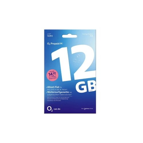 O2 Prepaid M Standard 04 23 pretplatna kartica bez ugovora Slike