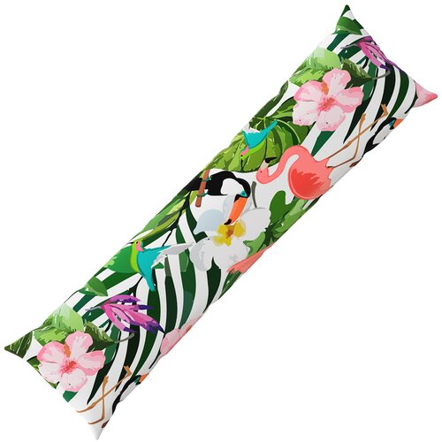  Presvlaka za jastuk HEERLEN Crna 40 x 145 cm Poliester Cene