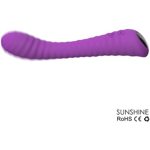 Sex HD Chomper - vodoodporni klitorisni in analni vibrator na baterije (vijolična) Slike