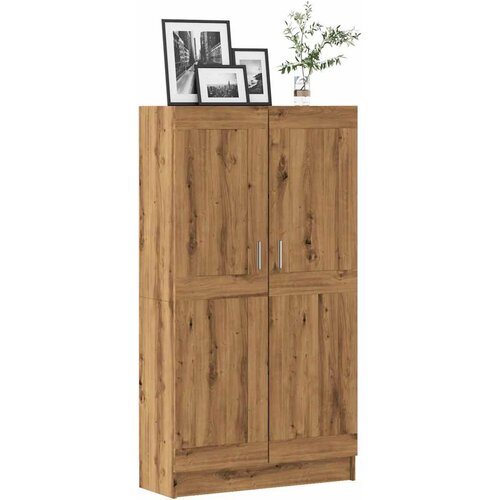 vidaXL Knjižna omara artisan hrast 82,5x30,5x150 cm inženirski les Cene