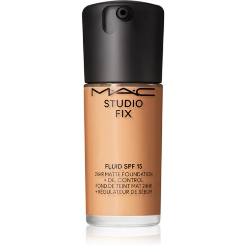 MAC Cosmetics Studio Fix Fluid SPF 15 24HR Matte Foundation + Oil Control matirajući puder SPF 15 nijansa NC40 30 ml Cijene