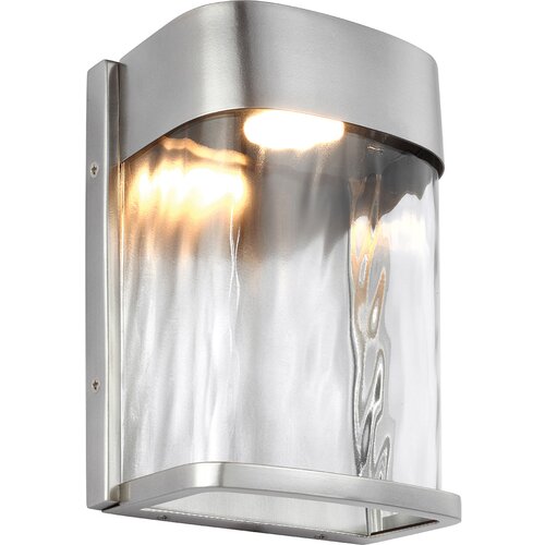 Elstead Lighting Elstead Bennie LED zunanja stenska svetilka z 1 lučjo, majhna, barvana, bru&amp;scaron;ena, jeklo IP44, (22099825) Slike