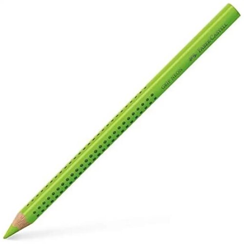 Faber-Castell jumbo grip neonska zelena bojica Slike