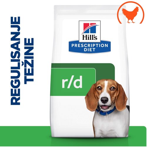 Hill’s Hill&#8217;s Prescription Diet r/d Weight Loss Hrana za Pse sa Piletinom 10 kg Cene