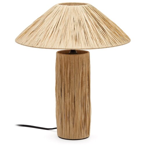 Kave Home Stolna lampa u prirodnoj boji (visina 41 cm) Samse – Cijene
