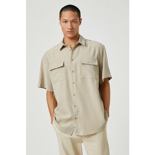 Koton Shirt - Brown - Regular fit Cene