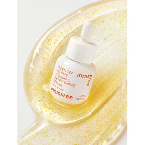 Innisfree Green Tea Enzyme Vitamin C Brightening Serum posvjetljujući serum s vitaminom C za ujednačavanje tena lica 30 ml Slike