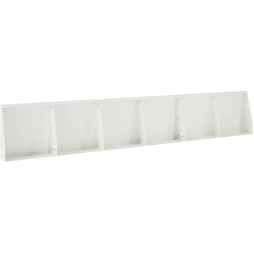  Zid za zadržavanje 6 kom. 40 x 12 x 40 cm Čelik Bijela - Bijela 40 x 12 x 40 cm 6 x ravni Cijene