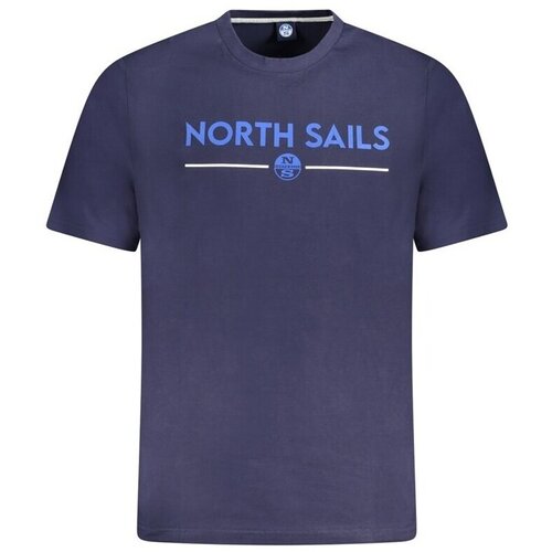 North Sails Majice s kratkimi rokavi 996027000bl0802 Modra Cene