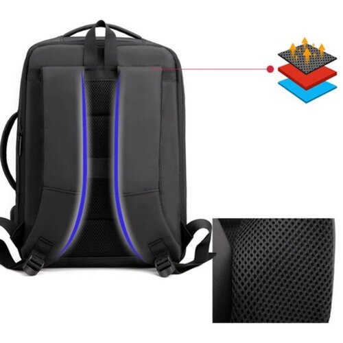 Gembird NCC-15-KLB017 ranac za laptop 15,6-17", 43x31x15 cm, USB konektor Cene